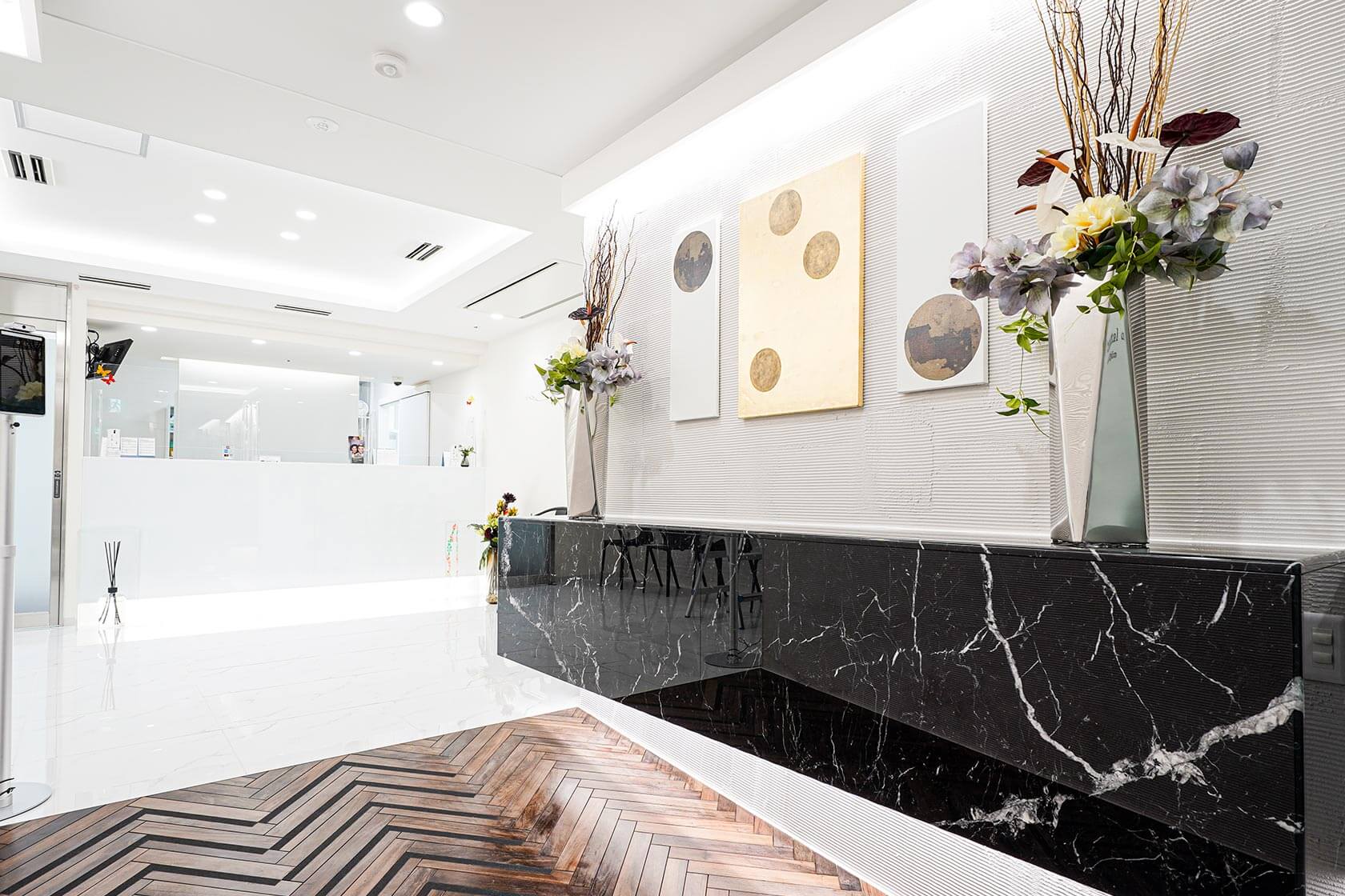 福岡天神リボン歯科・矯正歯科の受付