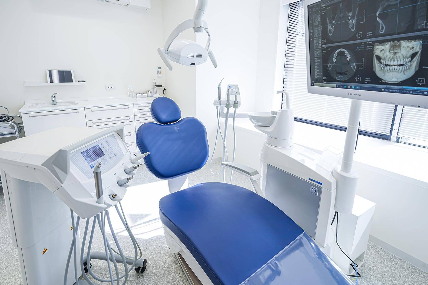 福岡天神リボン歯科・矯正歯科の診療室